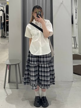 「ALAND（エーランド）のアイテム」を使った、あすかさん（レディース・156cm）の春コーディネート