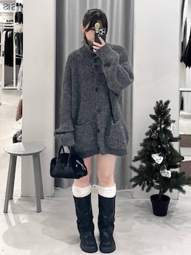 「アイテム（ハンドバッグ）」を使った、あすかさん（レディース・156cm・10代）の冬コーディネート