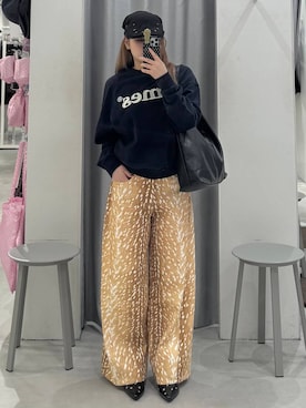 「MUCENT（ムセント）のアイテム」を使った、あすかさん（レディース・156cm）の秋コーディネート