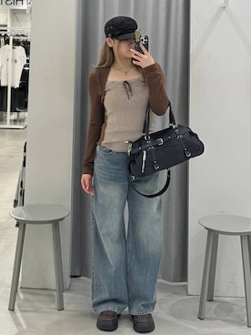 あすかさん(レディース・156cm)の秋コーディネート