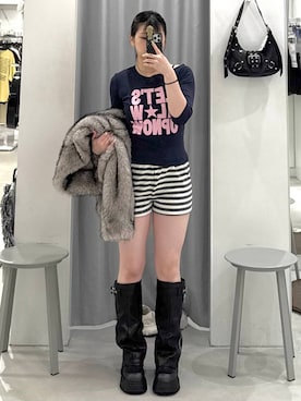 あすかさん（レディース・156cm）の秋コーディネート