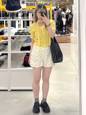「MUCENT（ムセント）のアイテム」を使った、あすかさん（レディース・156cm）の夏コーディネート