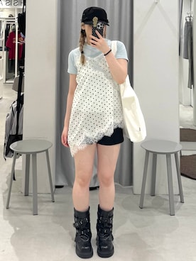 あすかさん(レディース・156cm)の夏コーディネート
