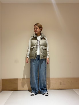 「MARMOT（マーモット）のアイテム」を使った、sasakiさん（レディース・165cm）の秋コーディネート