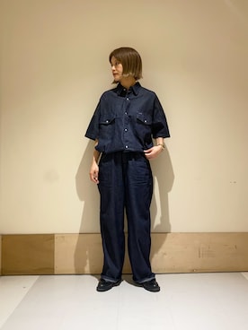 「Wrangler（ラングラー）のアイテム」を使った、sasakiさん（レディース・165cm）の春コーディネート