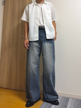 「アイテム（キーケース/キーアクセサリー）」を使った、Tsubasaさん（メンズ・180cm）の秋コーディネート