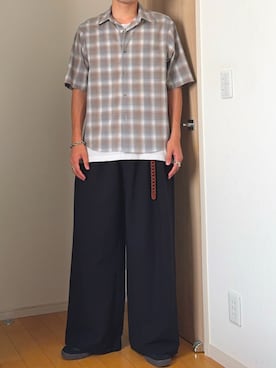 「アイテム（その他）」を使った、Tsubasaさん（メンズ・180cm）の秋コーディネート