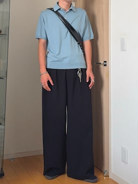 「アイテム（キーケース/キーアクセサリー）」を使った、Tsubasaさん（メンズ・180cm・20代）の秋コーディネート