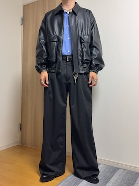 「アイテム（その他）」を使った、Tsubasaさん（メンズ・180cm）の秋コーディネート