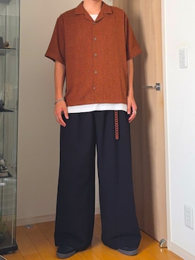 「アイテム（その他）」を使った、Tsubasaさん（メンズ・180cm）の秋コーディネート