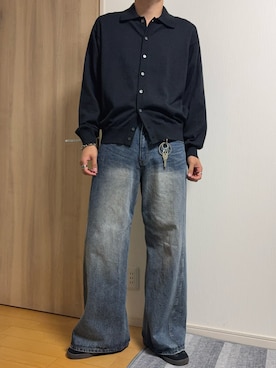 「アイテム（キーケース/キーアクセサリー）」を使った、Tsubasaさん（メンズ・180cm・20代）の秋コーディネート