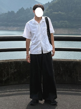 「アイテム（キーケース/キーアクセサリー）」を使った、Tsubasaさん（メンズ・180cm）の秋コーディネート