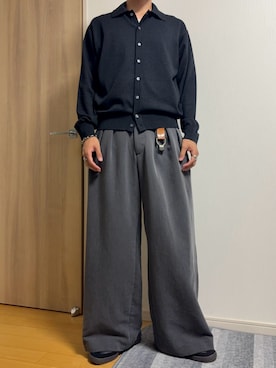 「アイテム（キーケース/キーアクセサリー）」を使った、Tsubasaさん（メンズ・180cm）の秋コーディネート