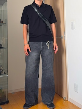 「アイテム（キーケース/キーアクセサリー）」を使った、Tsubasaさん（メンズ・180cm・20代）の秋コーディネート