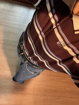 「Honeys（ハニーズ）のアイテム」を使った、rimuruさん（レディース・156cm）の秋コーディネート