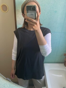 「kasane（カサネ）のアイテム」を使った、cacoさん（レディース・170cm）の夏コーディネート