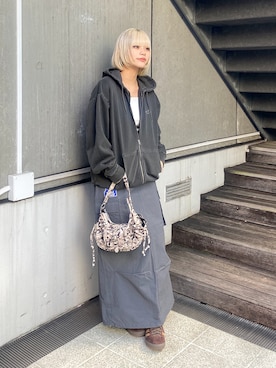 矢頭 志緒里さん（レディース・163cm）の冬コーディネート