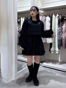 「イエベ春」｜みうさん（レディース・152cm）の秋コーディネート