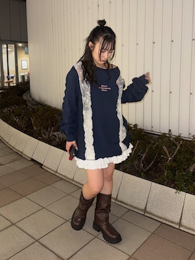 みうさん（レディース・152cm）の冬コーディネート