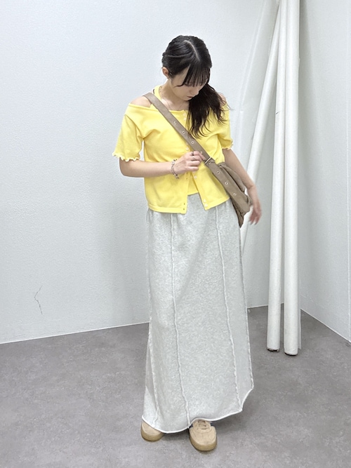 スウェットロングスカート（スカート）｜w closet（ダブルクローゼット
