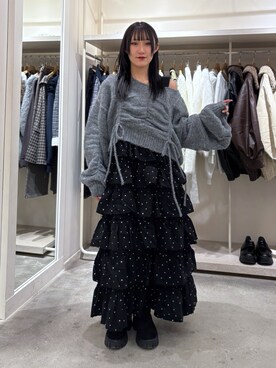 みうさん（レディース・152cm）の冬コーディネート