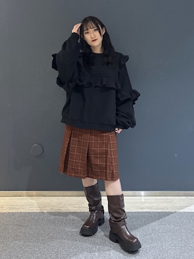 みうさん（レディース・152cm）の冬コーディネート