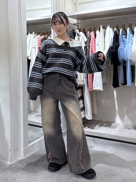 みうさん（レディース・152cm）の冬コーディネート