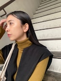 2022 AW キーネックロングベストワンピース（ワンピース）｜select 