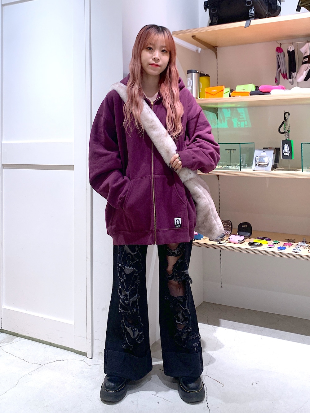 X-girl champion パーカー X-girl x Champion REVERSE WEAVE R LOGO ZIP UP HOODIE