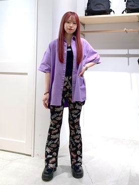 古内 麻衣さん（レディース・157cm）の夏コーディネート