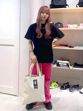 古内 麻衣さん（レディース・157cm）の夏コーディネート