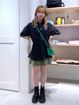 古内 麻衣さん（レディース・157cm）の春コーディネート