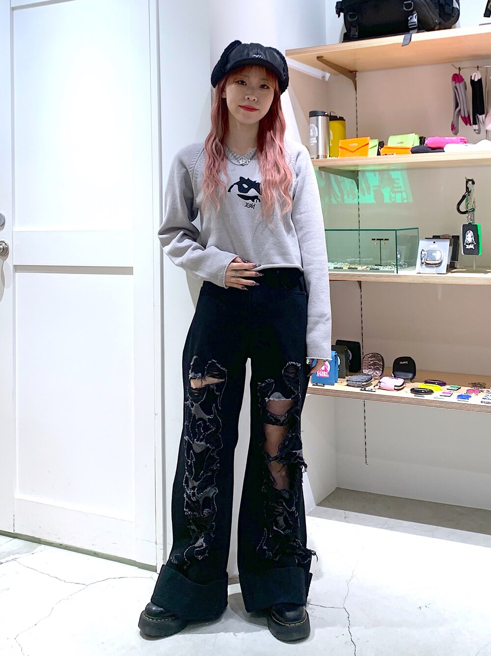 パンツ roll up pants JieDa パンツ 「OUTLIERS」SIDE ZIP PANTS メンズ : ZOZOTOWN