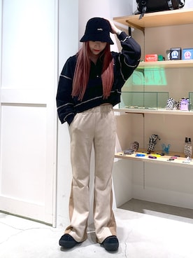 古内 麻衣さん（レディース・157cm）の秋コーディネート