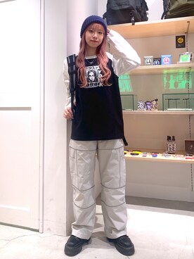 古内 麻衣さん（レディース・157cm）の秋コーディネート