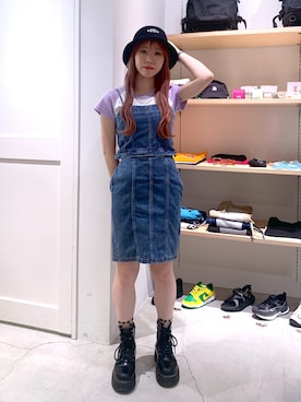 古内 麻衣さん（レディース・157cm）の夏コーディネート