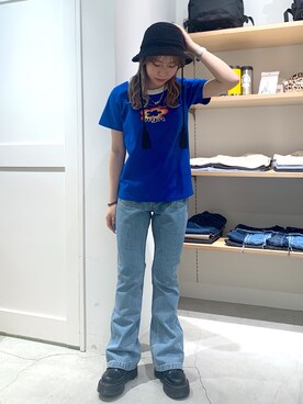 古内 麻衣さん（レディース・157cm）の春コーディネート