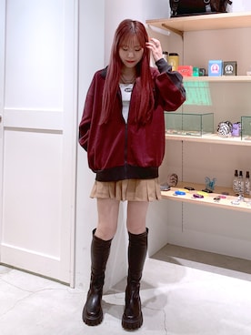 古内 麻衣さん（レディース・157cm）の秋コーディネート