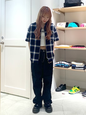 古内 麻衣さん(レディース・157cm)の夏コーディネート