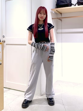 古内 麻衣さん（レディース・157cm）の夏コーディネート