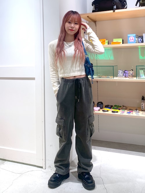 X-girl × VANNA L/S BABY TEE（Tシャツ/カットソー）｜X-girl