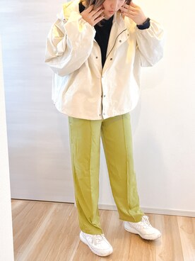 「ZARA（ザラ）のアイテム（トップス、ブラック系）」を使った、ランranさん（レディース・158cm）の秋コーディネート