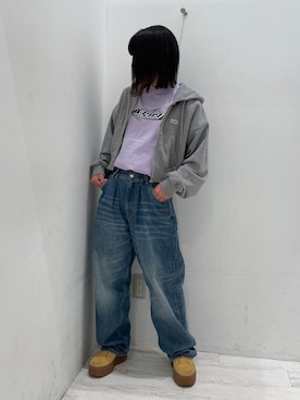 理子さん（レディース・152cm）の春コーディネート