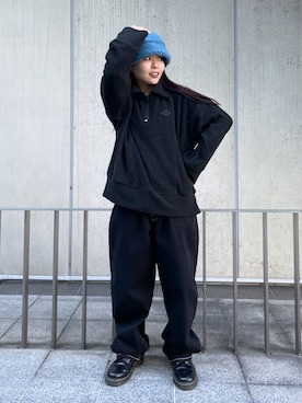 理子さん（レディース・152cm）の冬コーディネート