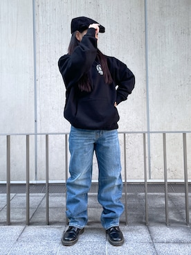 理子さん(レディース・152cm)の冬コーディネート