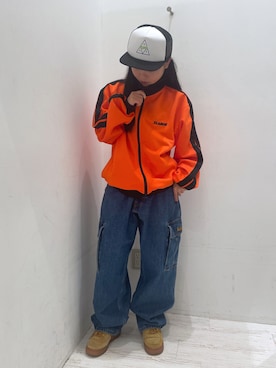 理子さん(レディース・152cm)の秋コーディネート