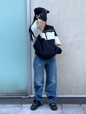 理子さん（レディース・152cm）の冬コーディネート