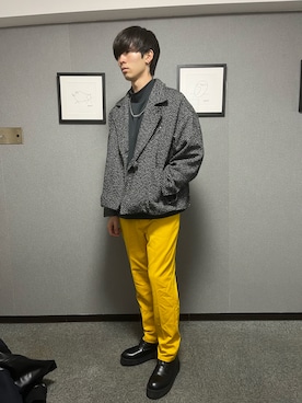 「HARE（ハレ）のアイテム（その他アウター）」を使った、kazuyaさん（メンズ・179cm）の冬コーディネート