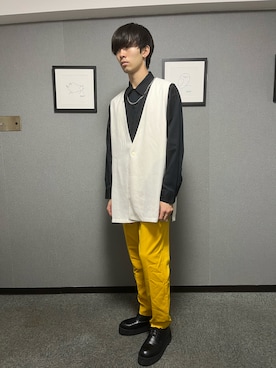 「neos（ネオス）のアイテム（アクセサリー）」を使った、kazuyaさん（メンズ・179cm）の冬コーディネート