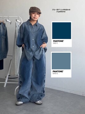 shibaoutfitsさん（レディース・154cm）の春コーディネート